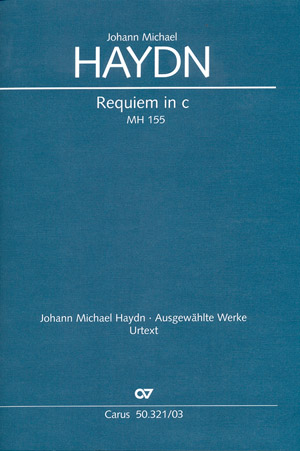 Requiem in c-Moll, MH 155, Soloists, Mixed Choir and Orchestra, Vocal Score