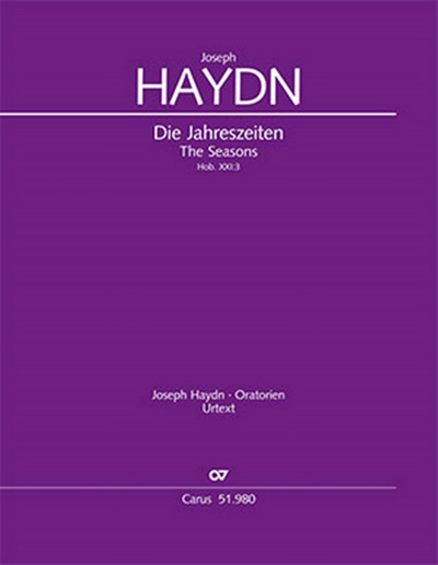 Die Jahreszeiten: Hob XXI:3, Soloists, Mixed Choir and Orchestra, Vocal Score