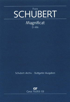 Magnificat in C, Mixed Choir and Ensemble, Vocal Score