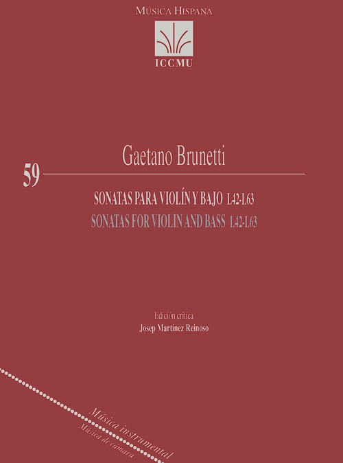 Sonatas para violín y bajo L42-L63