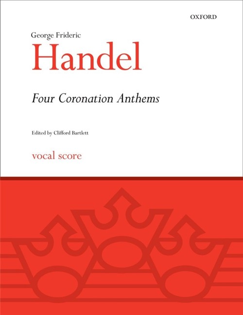 Four Coronation Anthems. Vocal Score