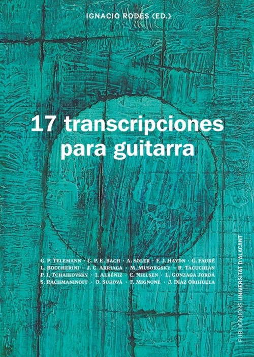 17 transcripciones para guitarra. 9788413021942