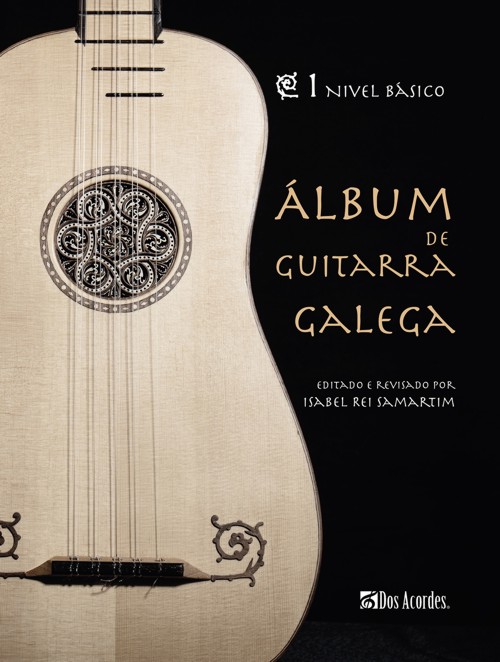 Álbum de guitarra galega, vol. 1: Nivel básico. 9790801244949