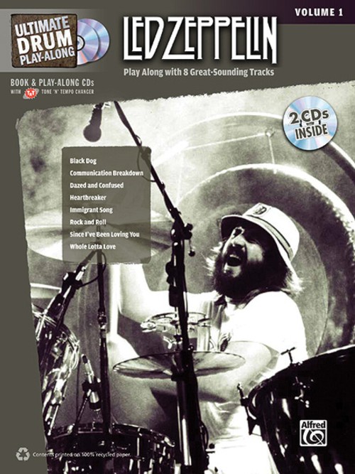 Ultimate Drum Play-Along, vol. 1: Led Zeppelin. 9780739059449