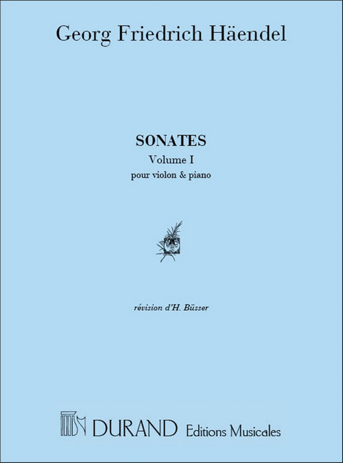 Sonates, vol . 1 (1-3), pour violon et piano