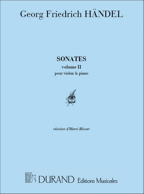 Sonates, vol . 2 (4-6), pour violon et piano