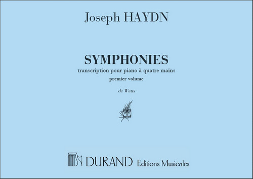 Symphonies, volume 1, piano à 4 mains