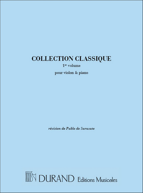 Collection Classique, vol. 1, pour violon et piano. 9790044003709