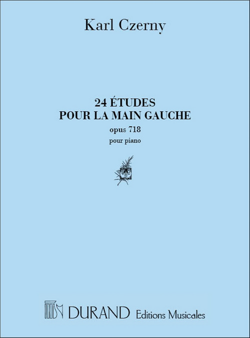 24 Études pour la main gauche, Opus 718, pour piano