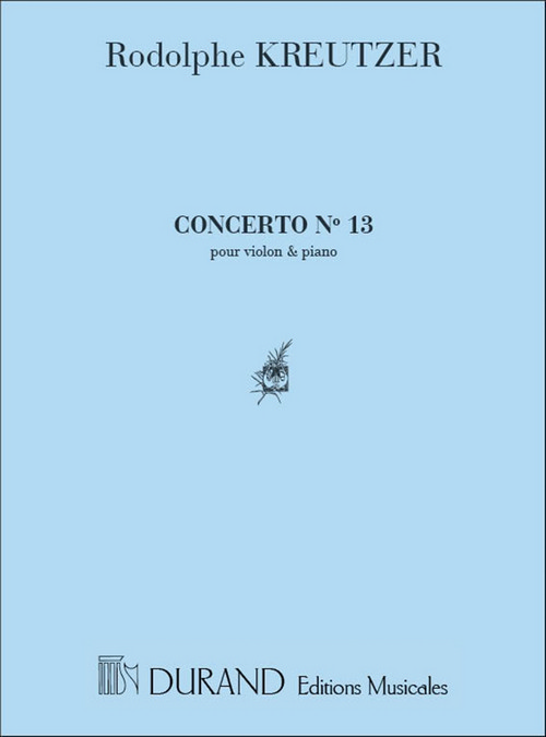 Concerto nº 13, pour violon et piano