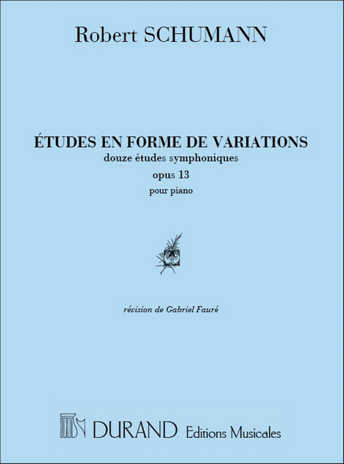 Études en forme de variations, Op. 13, piano