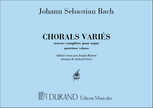 Chorals variés pour orgue, vol. 4