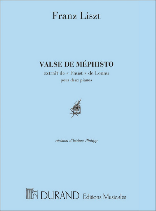 Valse de Mephisto, pour deux pianos. 9790044005819