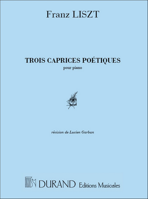 Trois caprices poétiques, piano