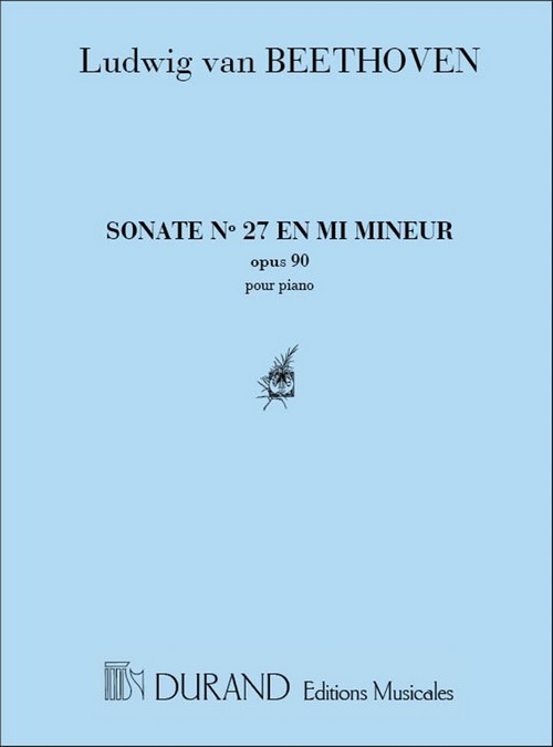 Sonate nº 27 en Mi Mineur, pour piano