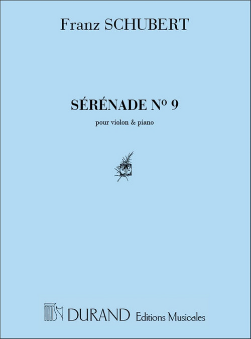 Serenade nº 9, pour violon et piano. 9790044009787