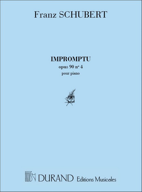 Impromptu, Op. 90, nº 4, pour piano. 9790044010387