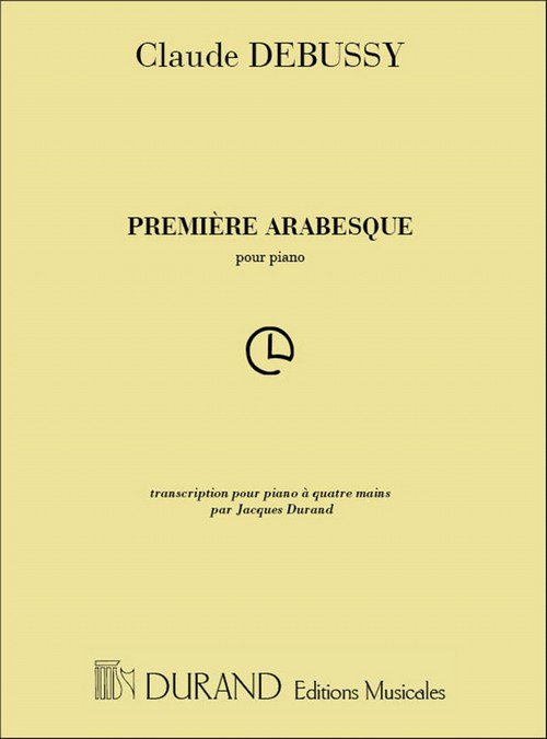 Première Arabesque, transcription pour piano à quatre mains par J. Durand