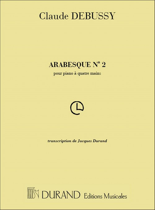 Arabesque nº 2, pour piano à 4 mains