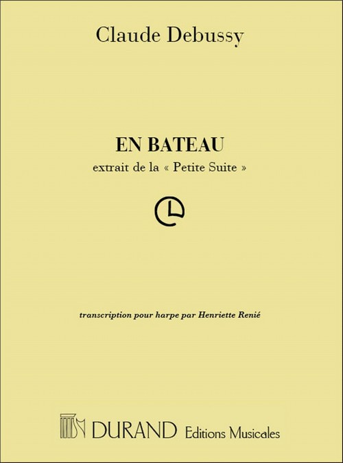 En bateau, extrait de la Petite Suite, pour harpe