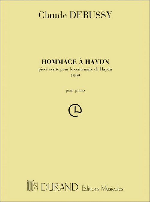 Hommage à Haydn, pour piano. 9790044012145