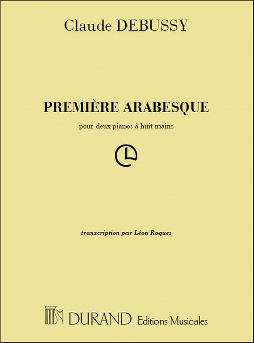 Premiere Arabesque, transcription pour deux pianos à huit mains