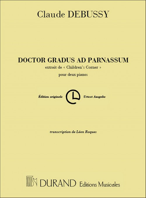 Doctor Gradus ad Parnassum, pour 2 pianos. 9790044013166