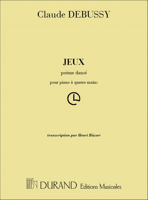 Jeux, pour piano à 4 mains
