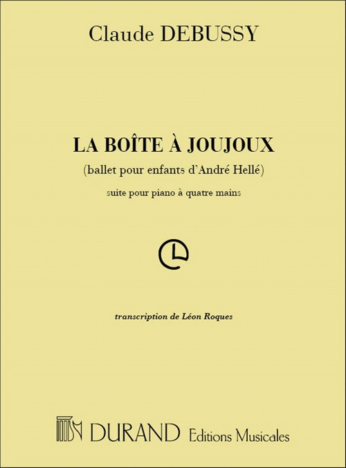 Boite à Joujoux, ballet pour enfants, suite pour piano à 4 mains