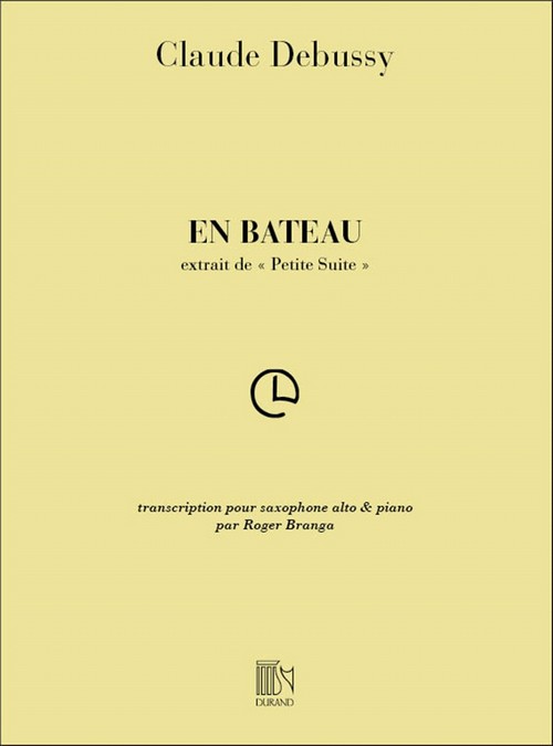 En bateau, extrait de la Petite suite, transcription pour saxophone et piano par Roger Branga