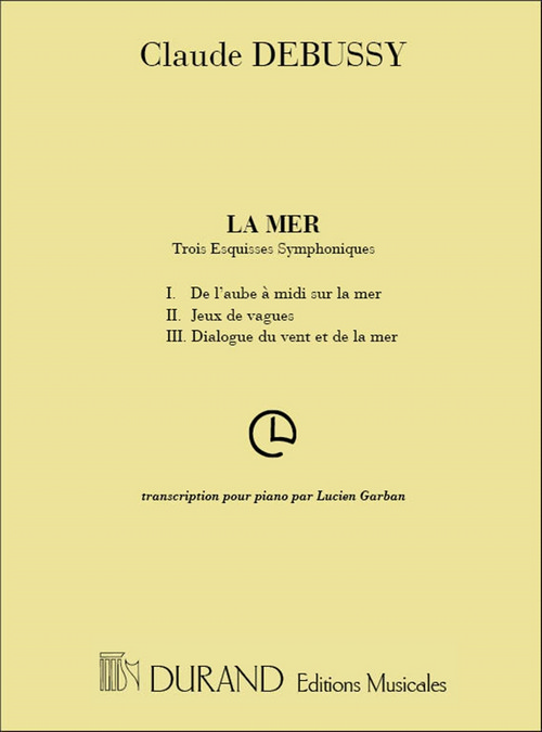 La Mer, pour piano