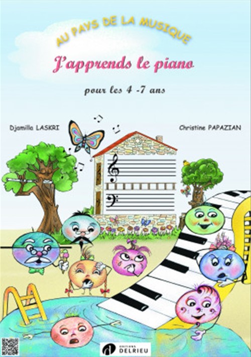 J'apprends le piano, pour les 4-7 ans, au pays de la musique