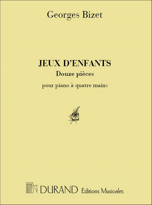 Jeux d'enfants, piano à 4 mains