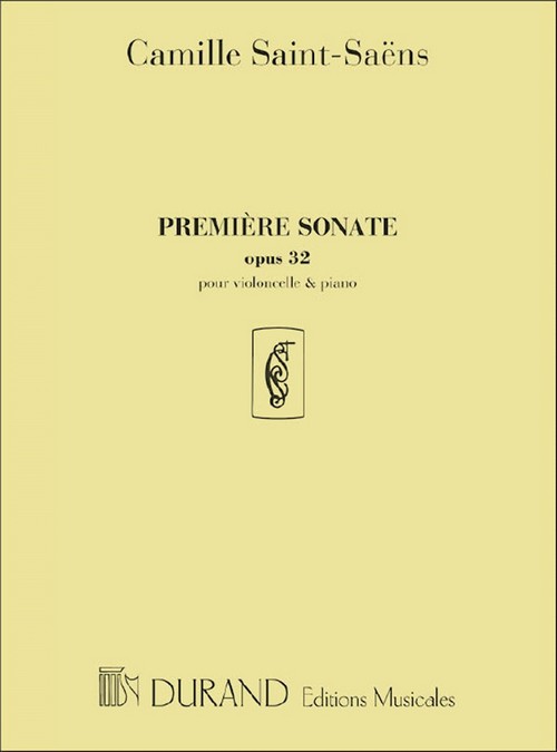 Première Sonate, opus 32, pour violoncello et piano