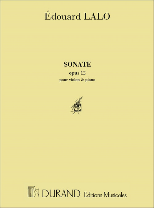 Sonate, Opus 12, pour violon et piano