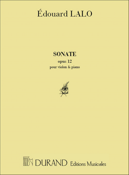 Sonate, Opus 12, pour violon et piano