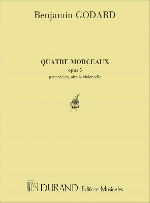 4 Morceaux, opus 5, pour violon, alto et violoncelle