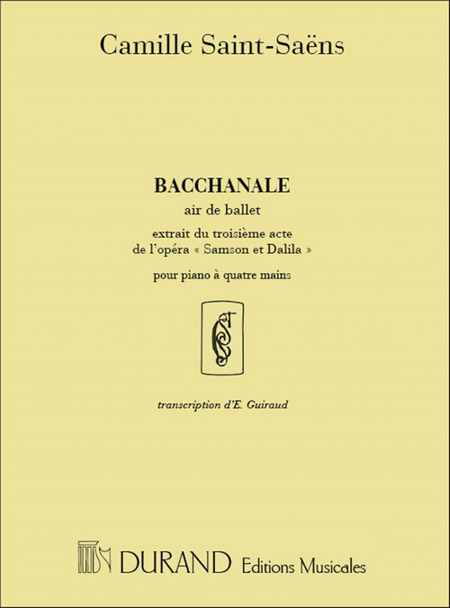 Bacchanale, pour piano à 4 mains