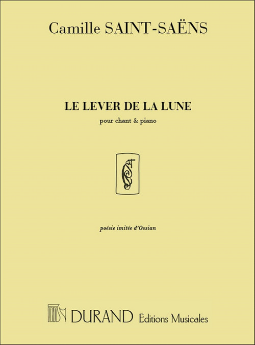 Le lever de la Lune, pour chant et piano. 9790044021994