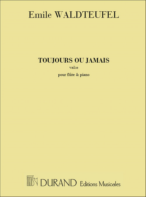 Toujours ou jamais, op. 156, pour flûte et piano