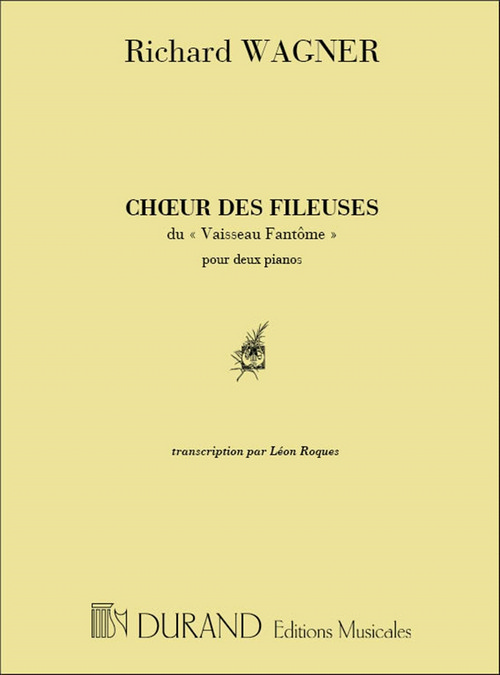 Vaisseau Fantôme, choeur des Fileuses, pour deux pianos