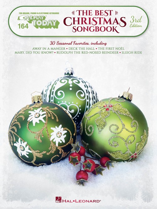 The Best Christmas Songbook - 3rd Edition: E-Z Play Today Volume 164, Piano, Keyboard or Organ