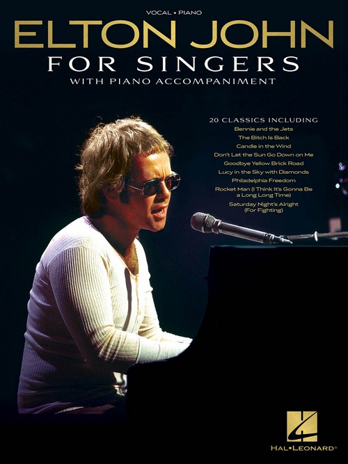 Elton John for Singers: with Piano Accompaniment, Vocal and Piano