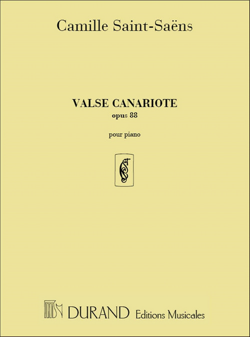 Valse Canariote, Opus 88, pour piano