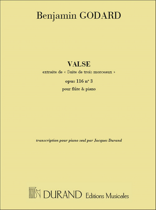 Valse, Opus 116, pour piano