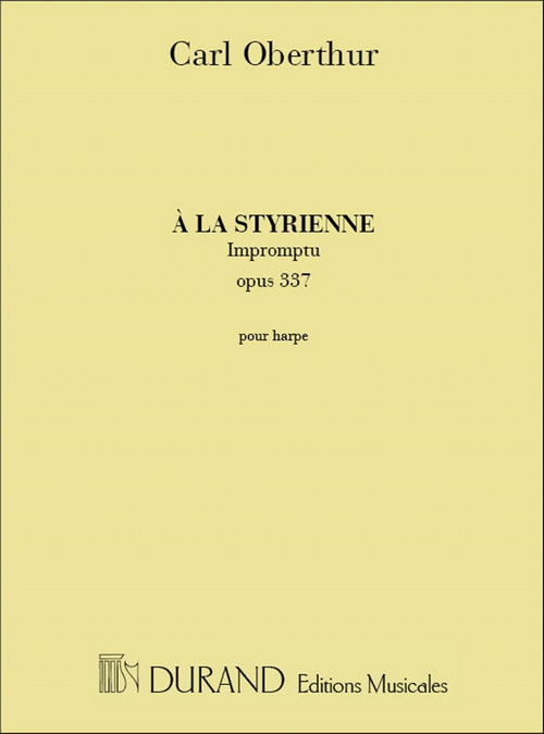 À la styrieene, pour harpe