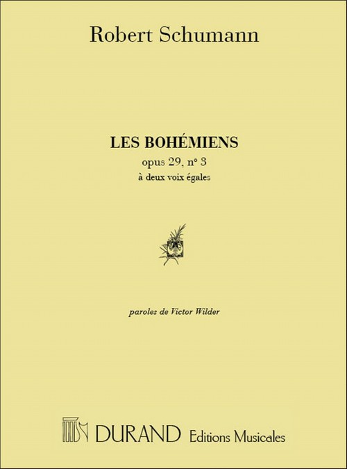Les bohemiens, pour deux voix et piano