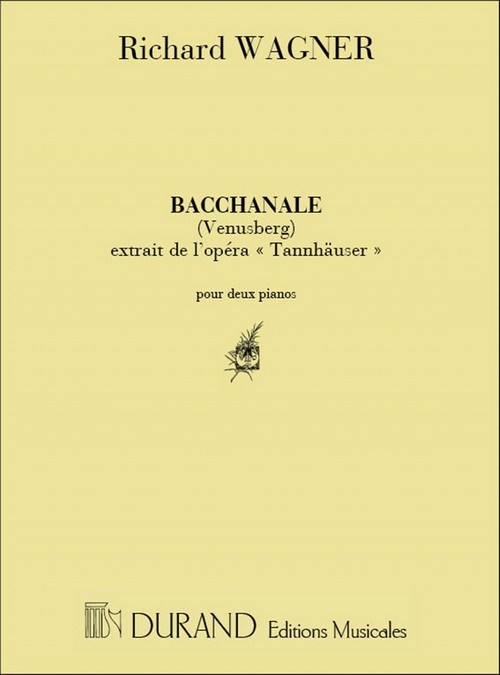 Bacchanale (Venusberg), aus Tannhäuser, pour piano