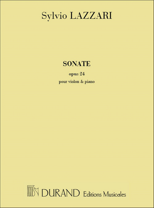 Sonate, Op. 24, pour violon et piano