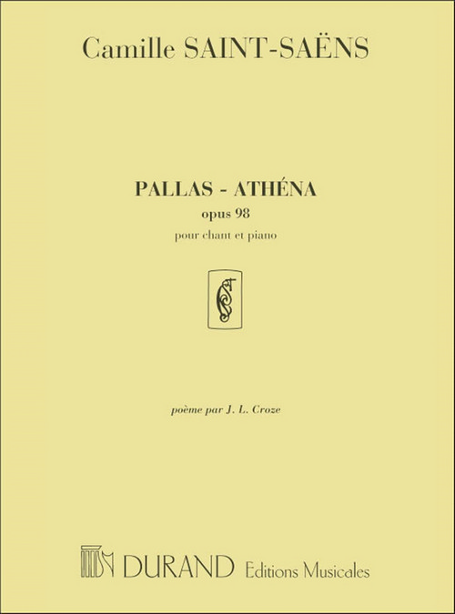 Pallas Athena, pour mezzo-soprano et piano